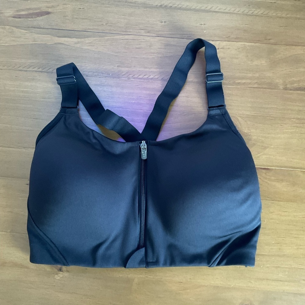 Target Black Sports Bra with Adjustable Straps